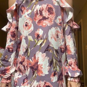 Papermoon long sleeve shirt with shoulder cut outs